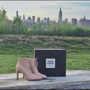 BN - Opening Ceremony Mirzam lace-up leather boot